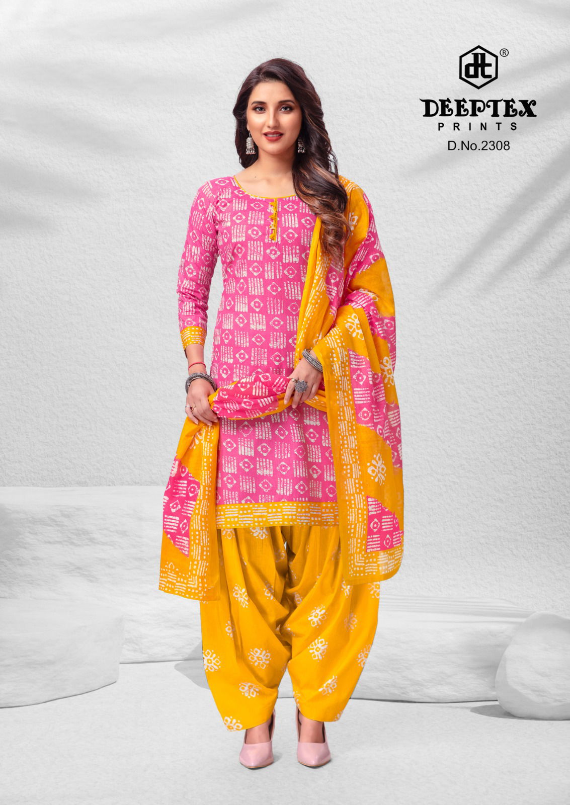 Deeptex Batik Plus Vol 23 Printed Cotton Dress Material Catalog